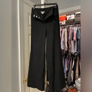 Women's Black Wide-Leg Pants